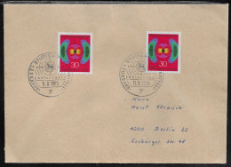 Germany. FDC Sc. 1005.   Electromagnetic Field. Radio And Television Exhibition  FDC Cancellation - 1961-1970