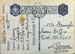 POSTA MILITARE ITALIA IN LIBIA  - WWII WW2 - S6746 - Military Mail (PM)