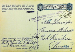 POSTA MILITARE ITALIA IN SLOVENIA  - WWII WW2 - S7392 - Poste Militaire (PM)