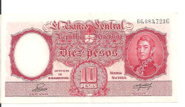 ARGENTINE 10 PESOS ND1946-54 XF+ P 265 B - Argentine