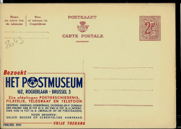 Publibel Neuve N° 2043 ( Visitez Le Musée Postal - Bruxelles ) - Publibels