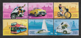 SE)2018 CUBA TRANSPORTATION AT THE SERVICE OF TOURISM, 6 STAMPS MNH - Autres & Non Classés