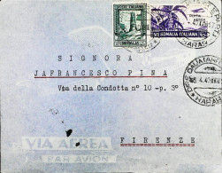 ITALIA - COLONIE -  SOMALIA Lettera Da DIRE DAUA Del 1940- S6207 - Somalië