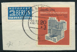 BRD 1953 Nr 172 Zentrisch Gestempelt Briefstück X877E76 - Gebraucht