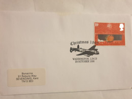 Stempel - Christmas 1995 - Waddington Lincs - Storia Postale