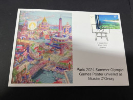 25-3-2024 (4 Y 2) Paris Olympic Games 2024 - 2 Olympic Games 2024 Posters Unveil At Musée D'Orsay - Zomer 2024: Parijs