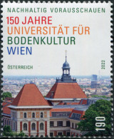 Austria 2022. 150th Anniversary Of The BOKU (MNH OG) Stamp - Unused Stamps