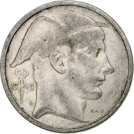 Belgique, Régence Prince Charles, 50 Francs, Mercure, 1949, Bruxelles, Argent - 50 Francs