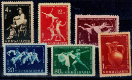 BULGARIA  1959 BULGARIAN YOUTH FESTIVAL MI No 1123-28 MNH VF!! - Neufs