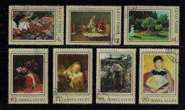 RUSSIA  1973 SCOTT #4141-4147 USED - Oblitérés