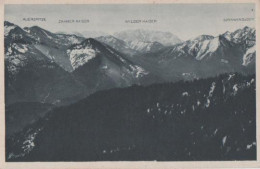 13593 - Lenggries - Panorama Vom Wallberghaus Gesehen - Ca. 1955 - Lenggries