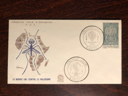 CENTRAFRICAINE  CENTRAL AFRICA FDC COVER 1962 YEAR MALARIA HEALTH MEDICINE STAMPS - Repubblica Centroafricana