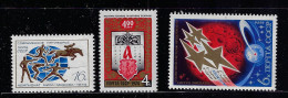 RUSSIA  1974 SCOTT #4227,4235,4255 MH - Neufs