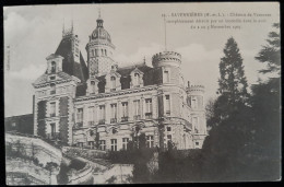 49 - SAVENNIERES (M. Et L.) Chateau De Varennes Complèrtement Détruit Par Un Incendie Dans La Nuit 2 Au 3 Septembre 1905 - Tierce