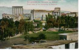 Liban - Lebanon - Baalbeck - Vue Générale De L'acropole De Baalbeck - Libano