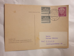 Stempel - Stade 22.1.1961 - Postales - Usados