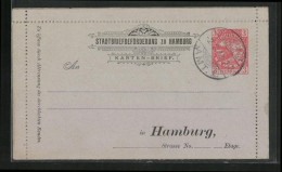 AK Hamburg, Stadtbriefbeförderung Zu Hamburg, Private Stadtpost  - Stamps (pictures)