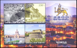 Armenia 2018  "2800th Anniversary Of The Foundation Of Yerevan" SS Quality:100% - Arménie