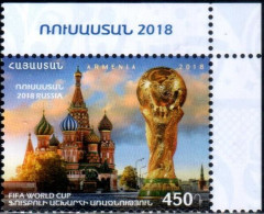 Armenia 2018 "FIFA World Cup. Russia 2018 " 1v Quality:100% - Arménie