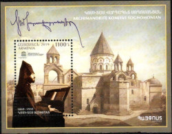 Armenia 2019 "The 150th Anniversary Of Komitas. Composer, Priest. UNESCO. SS Quality:100% - Arménie