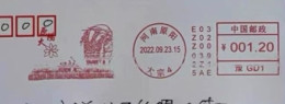 China Posted Cover，Chinese Farmers Harvest Festival ATM Postmark - Buste