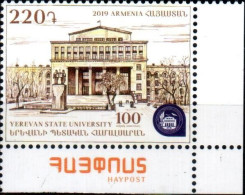 Armenia 2019. "100th Anniversary Of Yerevan State University" 1v Quality:100% - Arménie