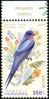 Armenia 2019 "Europa. National Birds.Rural Swallow" 1v Qualiti:100% - Arménie