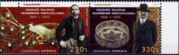 Armenie - Portugal 2019 "Joint Issue Armenia-Portugal.150th Ann.of G.Gulbenkian 2v Zd Quality:100% - Arménie