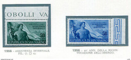 Arengo E Assistenza Invernale N. 427/438 - Unused Stamps