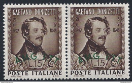 1948 TRIESTE A - N° 34+34c SENZA PUNTO DOPO LA "G"  MNH ** - Autres & Non Classés