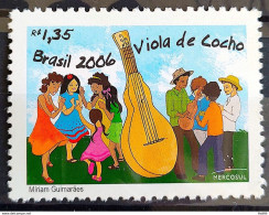 C 2652 Brazil Stamp Mercosul Viola De Cocho Music Mato Grosso 2006 - Ungebraucht