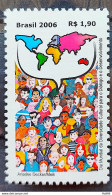 C 2649 Brazil Stamp World Cultural Diversity Day Map 2006 - Ungebraucht