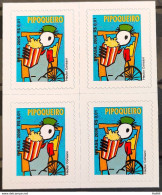 Brazil Regular Stamp RHM 842 Profession Popcorn Maker Work Economy No BR Perforation 2006  Block Of 4 - Nuevos