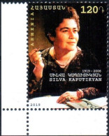 Armenia 2019 "100th Anniversary Of The Poetess Silva Kaputikyan" 1v Quality:100% - Armenia