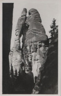 87309 - Adersbach - Adersbacher Felsen, Liebespaar - Ca. 1940 - Boehmen Und Maehren