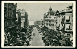 A70  ALGERIE CPSM ORAN - BOULEVARD GALLIÉNI ET LE LYCÉE - Collections & Lots