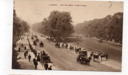 ANGLETERRE - LONDON - Rotten Row, Hyde Park - Animée + Chevaux - 1914 (J26) - Hyde Park