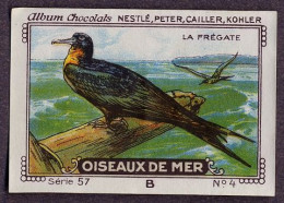 Nestlé - 57B - Oiseaux De Mer, Seabirds - 4 - La Frégate, Frigatebird - Nestlé