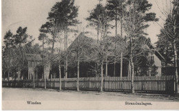 Latvia Germany Deutschland 1916 Vindava Windau Ventspils Wentspils, Strandanlagen - Lettonie