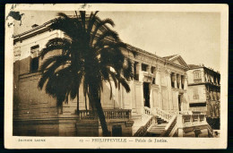 A70  ALGERIE CPA PHILIPPEVILLE - PALAIS DE JUSTICE - Collezioni E Lotti