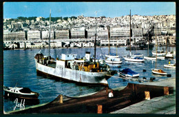 A70  ALGERIE CPSM ALGER - LE PORT ET LA VILLE - Colecciones Y Lotes