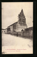 CPA Villebrumier, Clocher De L`Eglise  - Villebrumier