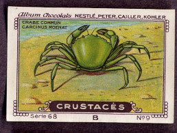 Nestlé - 68B - Crustacés, Crustacea, Crustaceans - 9 - Crabe, Crab - Nestlé