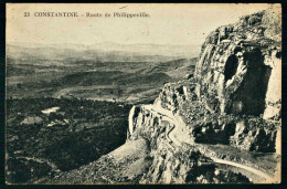 A70  ALGERIE CPA  CONSTANTINE - ROUTE DE PHILIPPEVILLE - Collezioni E Lotti