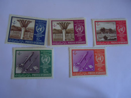 AFGHANISTAN   MNH   5     STAMPS 1963  SPACE TECHNOLOGY - Andere & Zonder Classificatie