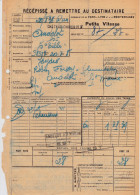 Chemins De Fer PLM - 1 Document Transport Marchandises De Château-Chinon (58) à Andelot (52) - 20 Août 1938 - Transports