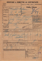 Chemins De Fer PLM - 3 Documents Transport Marchandises De Meursault (21) à Andelot (52) - Année 1938 - Transportmiddelen