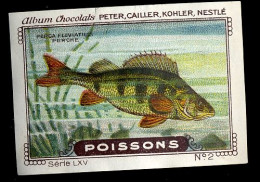 Nestlé - LXV - Poissons, Fish - 2 - Perche - Nestlé