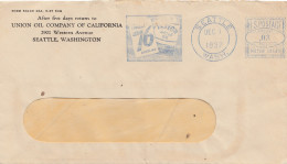 Brief Von Seattle/Washington Von Der Union Oil Company Of Carlifonia 1937 - Andere & Zonder Classificatie