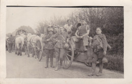 MILITAIRES DEBACLE 1940 CARTE PHOTO - Guerre 1939-45